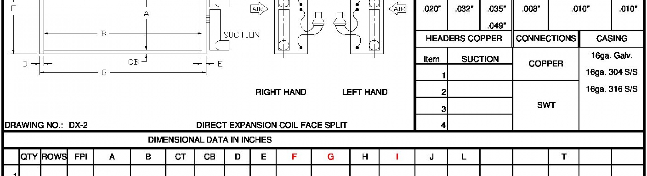 dxcoilfacesplitdraw Commercial Coils